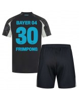 Otroške Nogometnih dresov Bayer Leverkusen Jeremie Frimpong #30 Tretji 2024-25 Kratki rokavi (+ hlače)